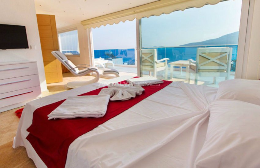 Fantastic Sea View House with a Private Pool in Kalkan 22