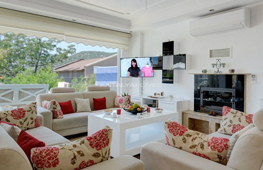 Fantastic Sea View House with a Private Pool in Kalkan 14