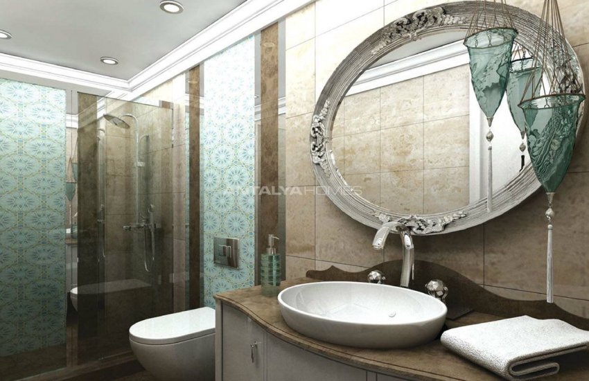 Kemer'de Zengin Sosyal Tesisli Site İçinde Satılık Daireler 8