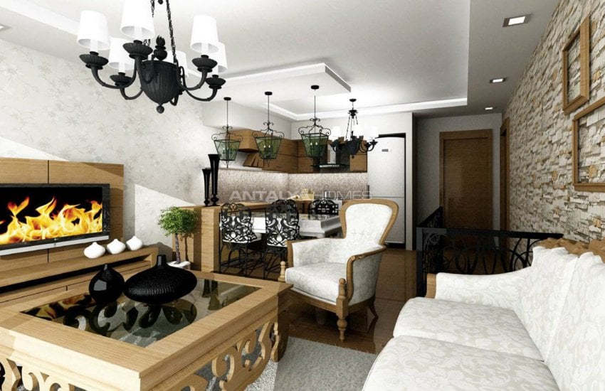 Kemer'de Zengin Sosyal Tesisli Site İçinde Satılık Daireler 5