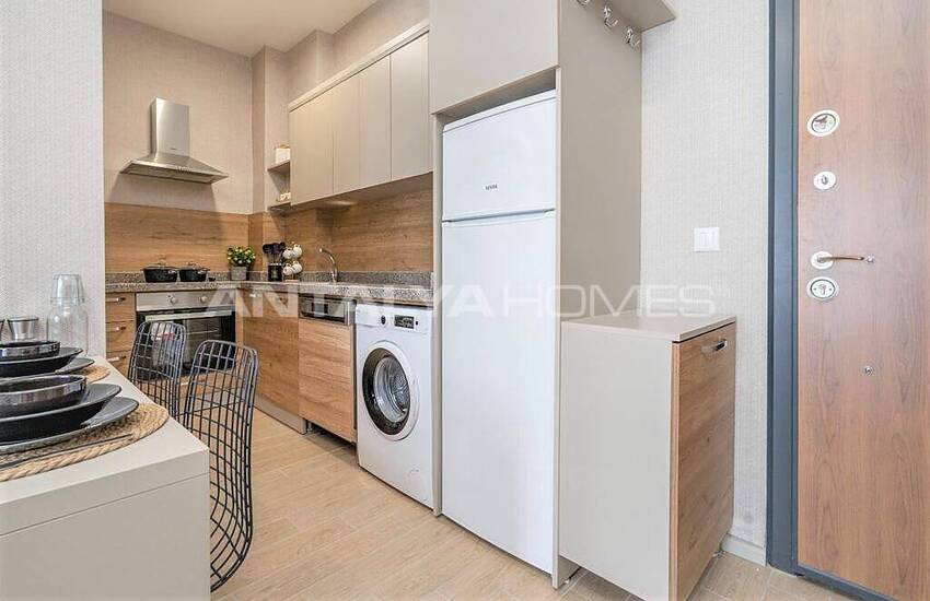 The Furnished Apartments in a Complex in Bursa