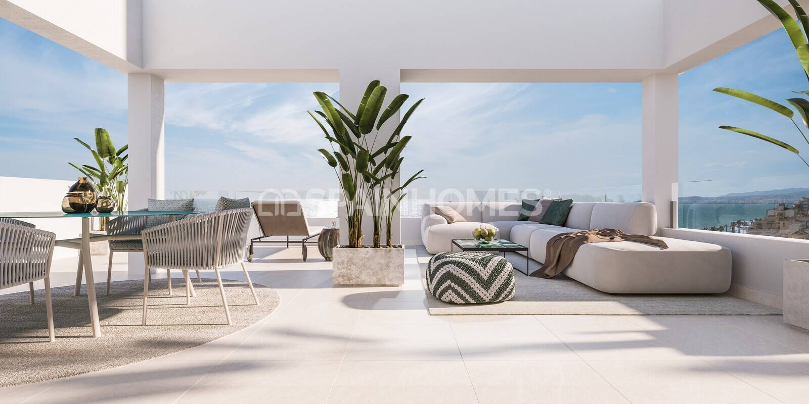 Sea View Properties for Sale in Algarroba Málaga