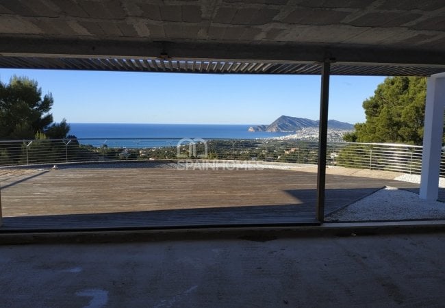 Altea Alicante’de Deniz ve Şehir Manzaralı Villalar 39
