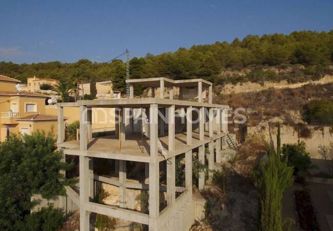Villa Independiente Bien Ubicada En Venta En Calpe Costa Blanca 17