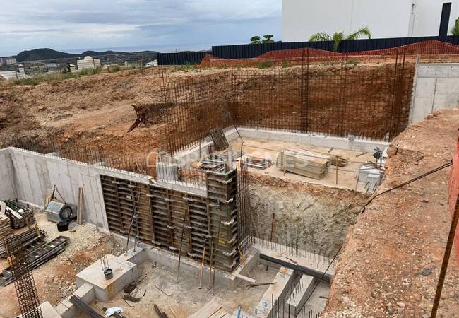 Finestrat'ta Plaja ve Şehre 5 Km Mesafede Lüks Villalar 25