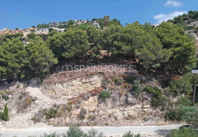 Moraira Alicante'de Deniz ve Doğa Manzaralı 5+1 Villa 12