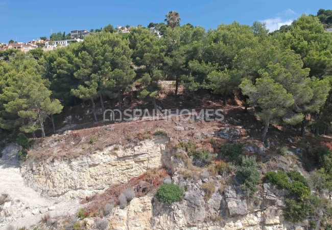 Moraira Alicante'de Deniz ve Doğa Manzaralı 5+1 Villa 13