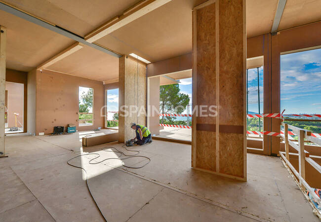 Villa with Open Sea and City Views in Altea, Alicante 28