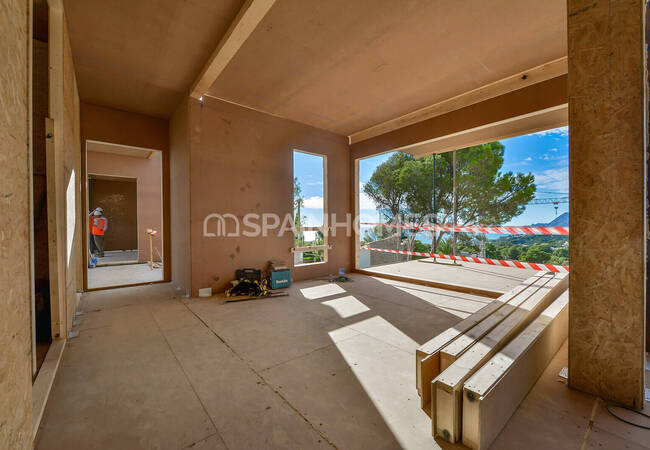 Villa with Open Sea and City Views in Altea, Alicante 46