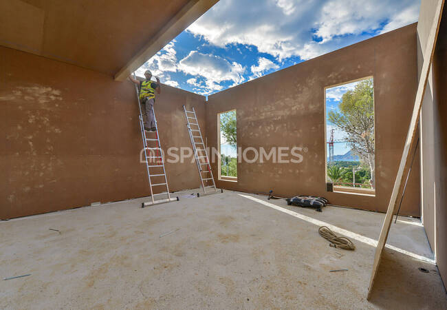 Villa with Open Sea and City Views in Altea, Alicante 21