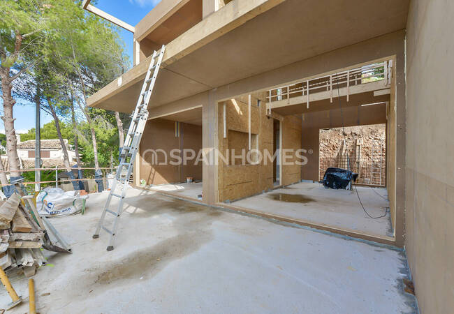 Villa with Open Sea and City Views in Altea, Alicante 66