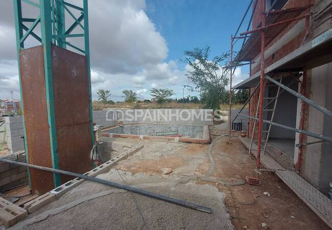 Pilar De La Horadada'da Özel Havuzlu Geniş Yarı Müstakil Ev 5