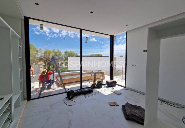 Alicante Moraira'da 4 Yatak Odalı Geniş Müstakil Villa 22