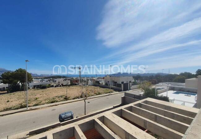 Detached Sea-view House with Pool in Polop Alicante 13
