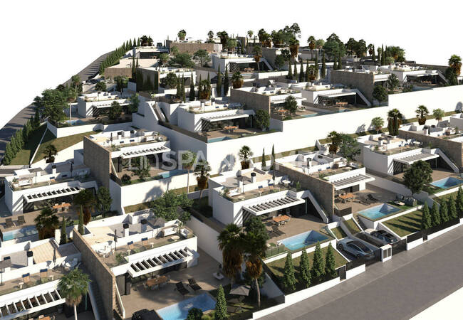 Stylish 3-bedroom Houses with Private Pool in Alicante Mutxamel 11