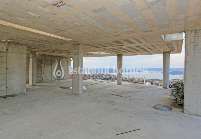 High-grade Flats with Admirable Bosphorus View in Beykoz 27