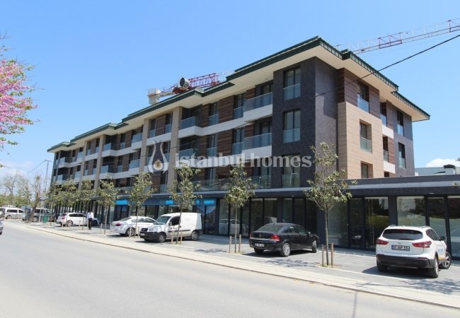 آپارتمان های خیره کننده با نمای بسیار زیبای دریا در بویوک چکمجه استانبول 30