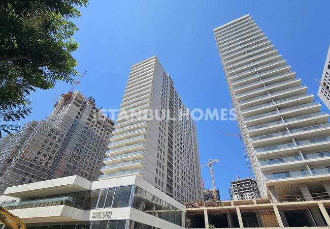 卡迪科伊(kadikoy) 带全景泳池的综合设施的物业 26