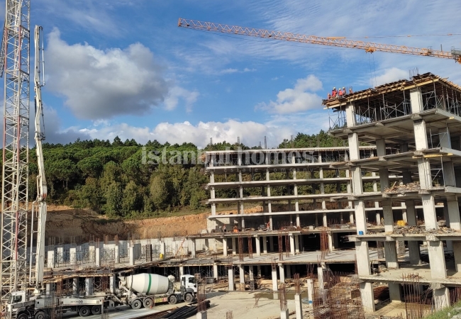 Eyüpsultan'da Lüks Site İçinde Orman Manzaralı Şık Daireler 14