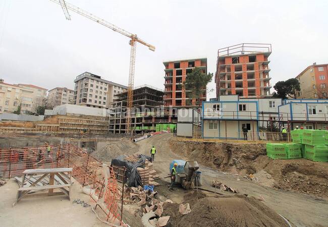 Immobilier Vue Sur Bosphore Dans Une Résidence Récurisée À Uskudar 26