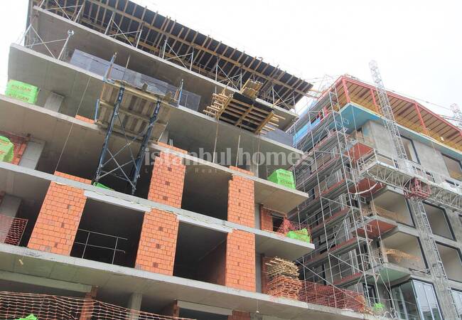 Immobilier Vue Sur Bosphore Dans Une Résidence Récurisée À Uskudar 23