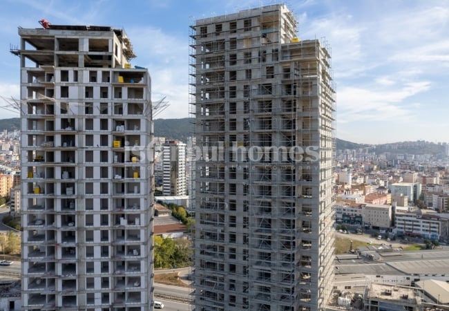 Meerblick Wohnungen Im Komplex Nahe Der U-bahn In Kartal 26