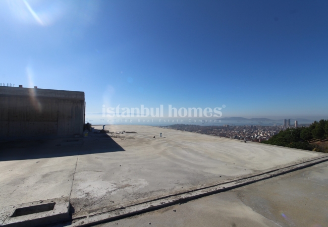 İstanbul Pendik'te Deniz Manzaralı Teraslı Satılık Daireler 12