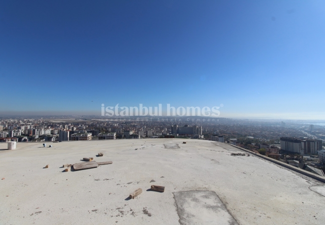 İstanbul Pendik'te Deniz Manzaralı Teraslı Satılık Daireler 13