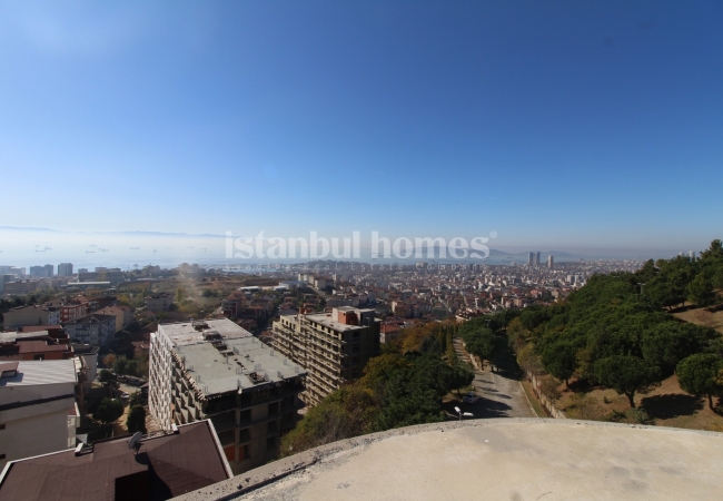 İstanbul Pendik'te Deniz Manzaralı Teraslı Satılık Daireler 15