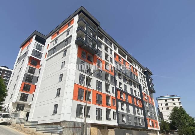 آپارتمان با منظره دریا و جزایر در مجتمعی در مالتپه استانبول 19