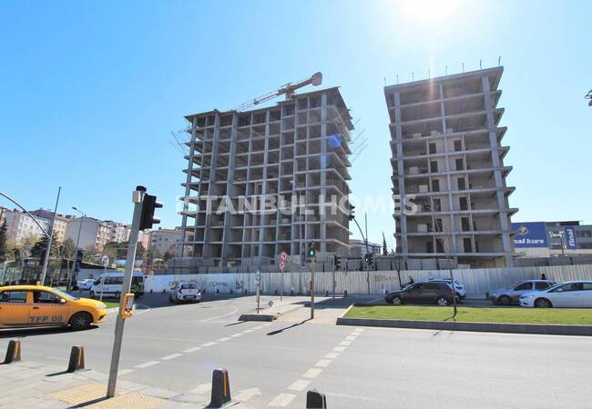 Квартиры в проекте с бассейном в Стамбуле, Эюпсултан 18