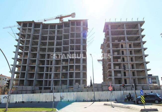 Квартиры в проекте с бассейном в Стамбуле, Эюпсултан 19