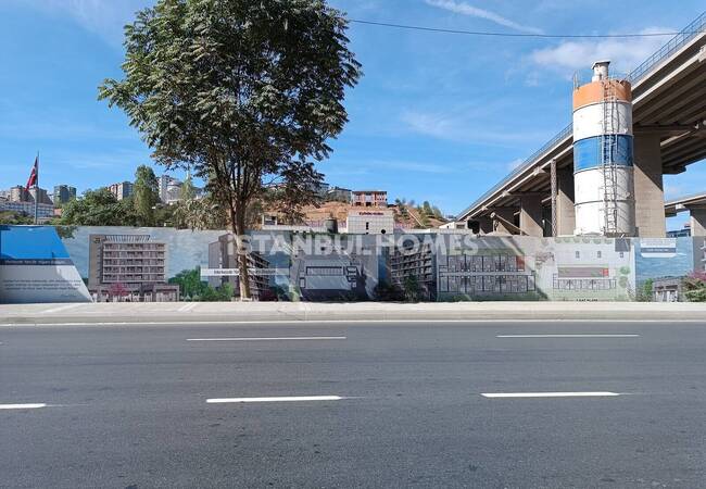 Apartments with Forest Views in Complex in Istanbul Kagithane 10