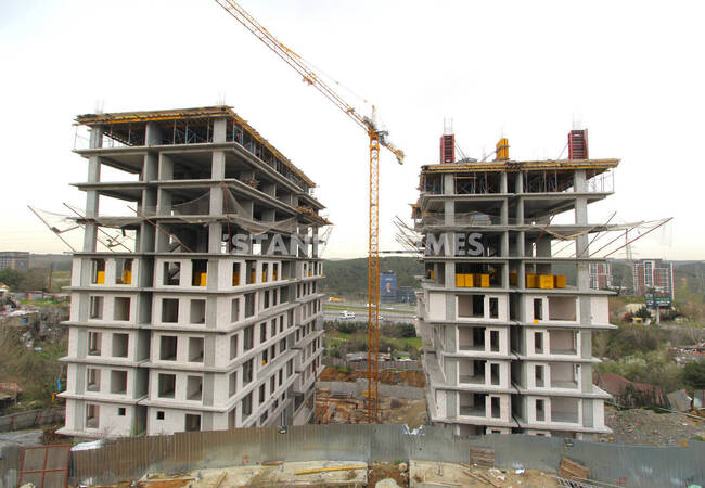Investment Flats in Comprehensive Project in Istanbul Kagithane 21