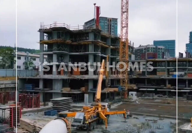 آپارتمان های شیک در یک پروژه با امکانات رفاهی در ساریر استانبول 21