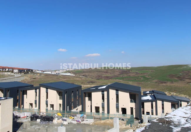 Detached Twin Homes Project in Başakşehir Bahçeşehir 21