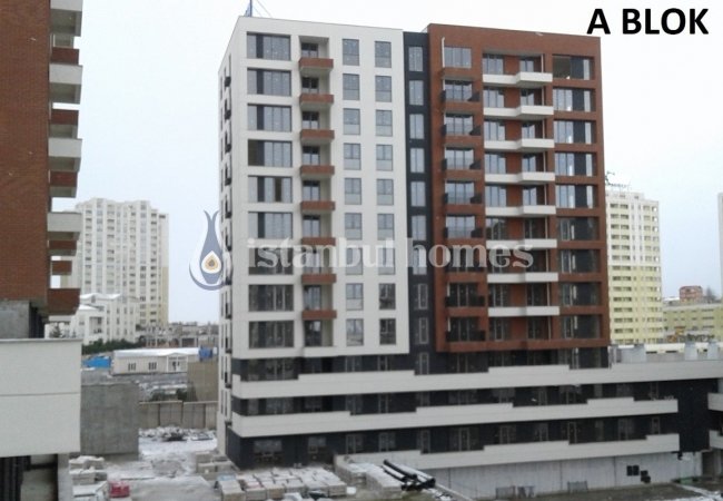 Appartements Luxueux Avec Aménagement Paysager Contemporain à Avcılar