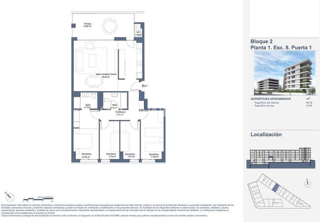 Flats in a Beachfront Complex with Swimming Pool in Tarragona 11