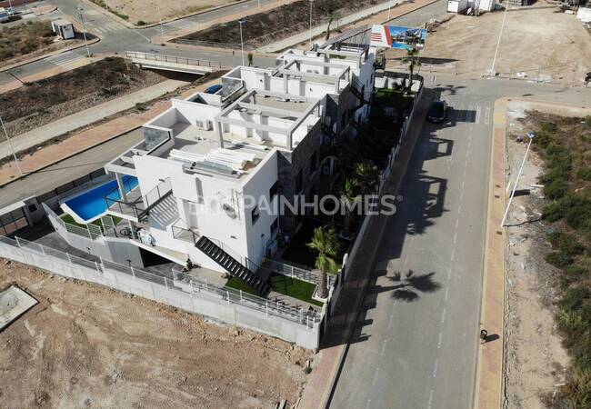 Mazarron Murcia'da Plaja Sadece 500 Metre Mesafede Daireler 14