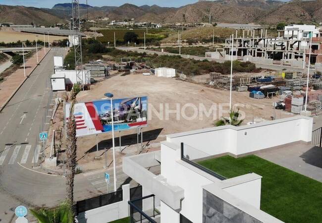 Mazarron Murcia'da Plaja Sadece 500 Metre Mesafede Daireler 16