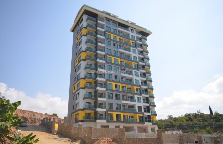 Flats with Remarkable Sea and Mountain Views in Alanya 36