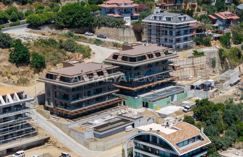 Advantageously Located Apartments in a Complex in Alanya 17