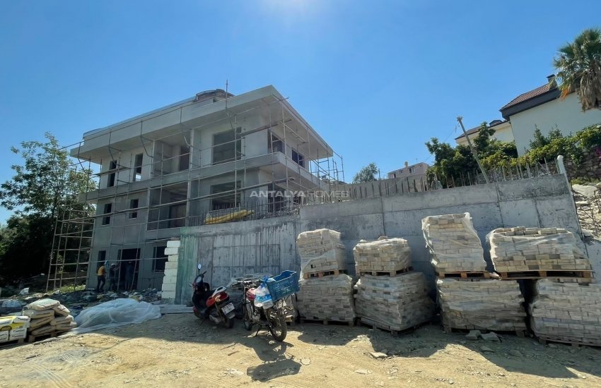 Роскошные Виллы с Современным Дизайном у Моря в Аланье 38