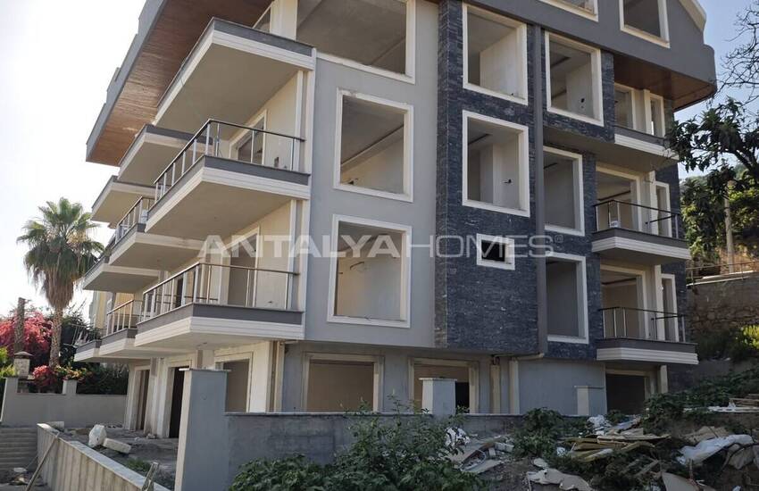 Alanya'da Deniz ve Kale Manzaralı Villa Konseptli Daireler 20