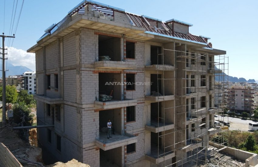 شقق بموقع جيد مطلة على البحر مع حوض سباحة في ألانيا 15