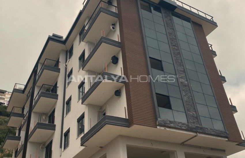 شقق بموقع جيد مطلة على البحر مع حوض سباحة في ألانيا 16