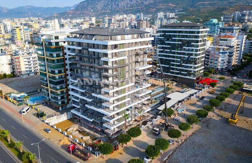 آپارتمان با امکانات اجتماعی غنی در محمودلار، آلانیا 44