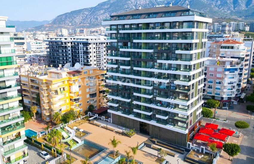 آپارتمان با امکانات اجتماعی غنی در محمودلار، آلانیا 26