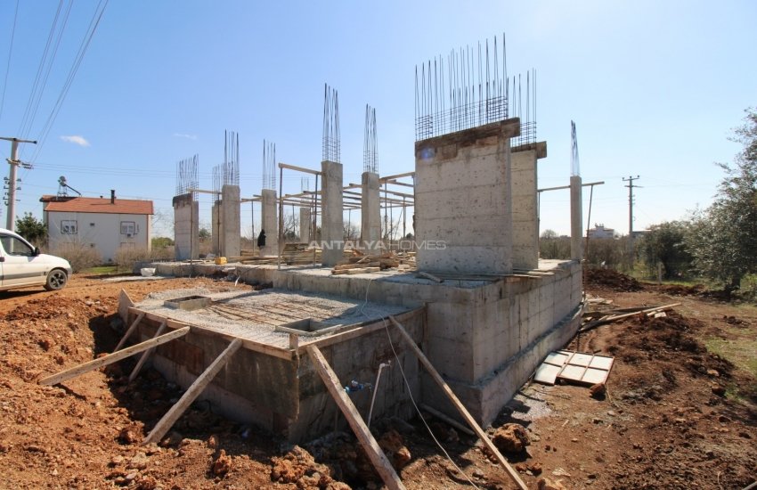 Semi-detached Villas with a Lift and a Pool in Dosemealti 14