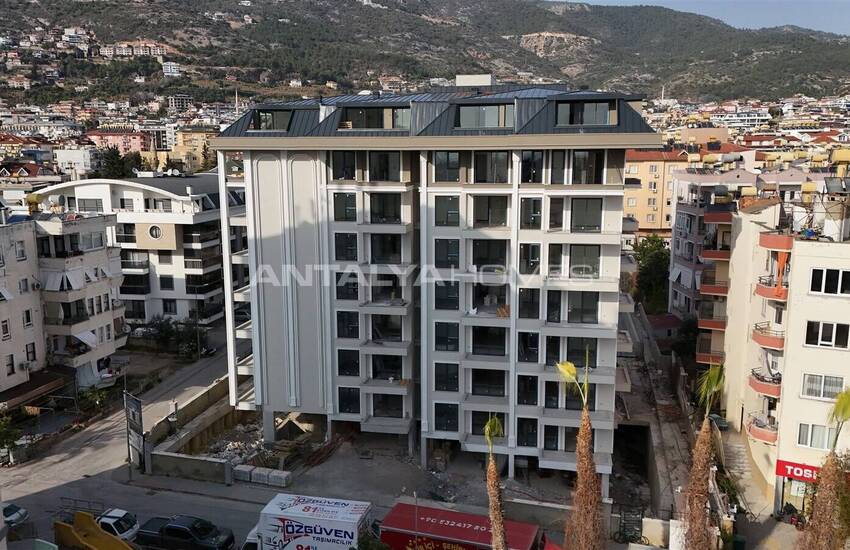 Goed Gelegen Appartementen Met Moderne Ontwerpen In Alanya 14